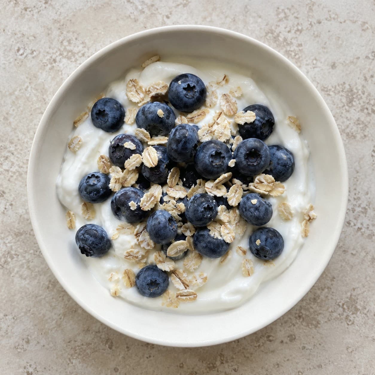 Greek Yogurt & Blueberry Bowl